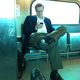 Illustration for article titled A Dejected Tom Ricketts Rides The Train